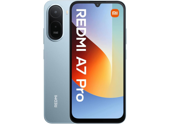 Xiaomi REDMI A7 Pro 4G – 6.9-inch 120Hz Display, 13MP AI Camera, 4GB RAM, 64GB Storage, 6000mAh Battery, Mist Blue (MZB0N5PEU)